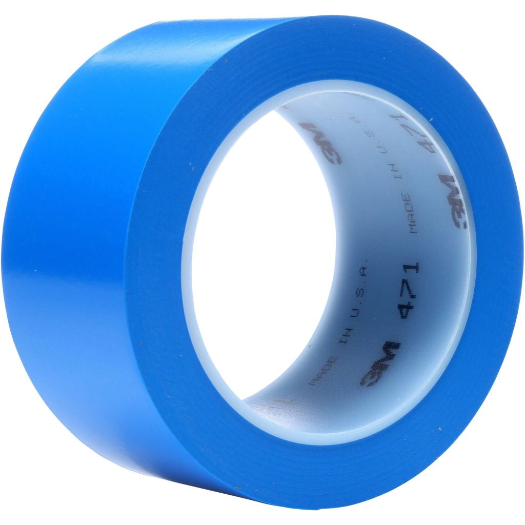 3M 471BL50 vinil ragasztószalag, kék, 33 m x 50 mm (471BL50)