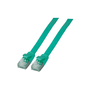 EFB RJ45 Flachpatchkabel U/FTP, Cat.6A, PVC, 1m, grün (K5545GN.1)