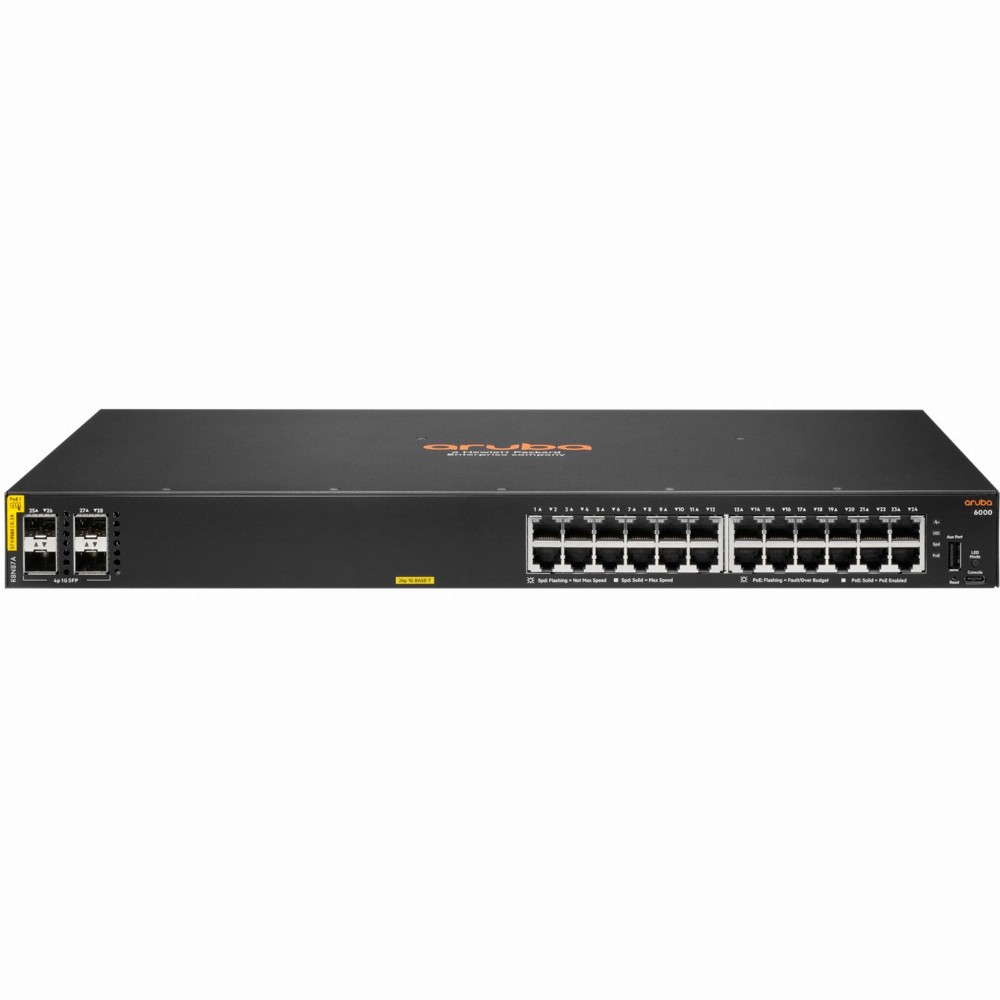 Vypínač ARUBA 6000 24G 4SFP CL4 R8N87A (R8N87A)