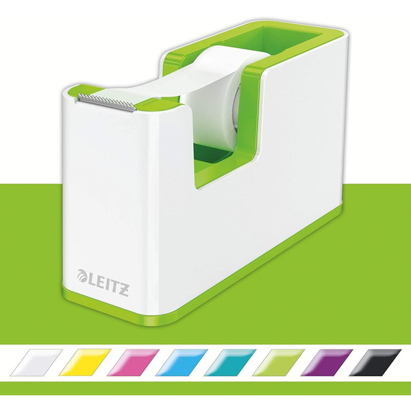Leitz 53641054 tape afroller Polystyreen (PS) Groen, Wit