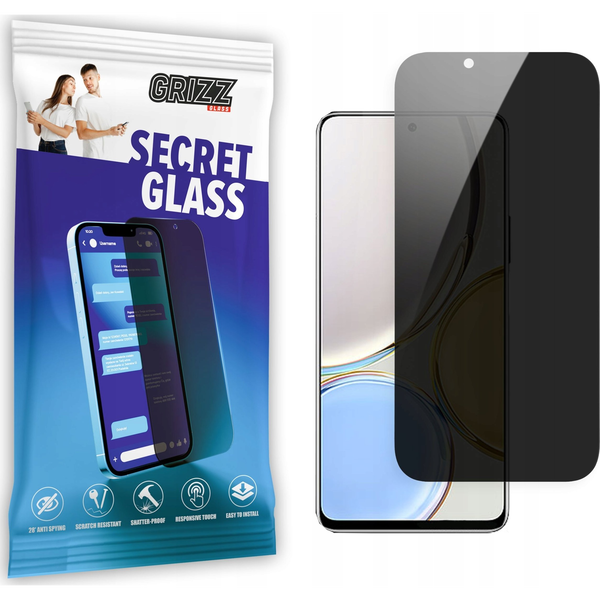  GrizzGlass Szkło prywatyzujące GrizzGlass SecretGlass do Honor X9 5G