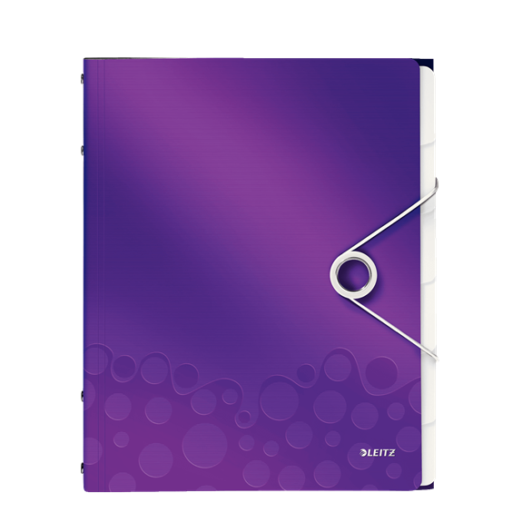 Leitz WOW Polipropilén (PP) Fémes, Lila (46330062)