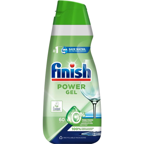Finish 0 % mosogatógép gél 900 ml (5999109581822)
