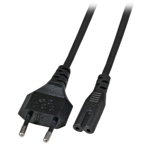EFB Electronics Power Cord Euro-C7 180 black 5 m 2 x 0.75 mm