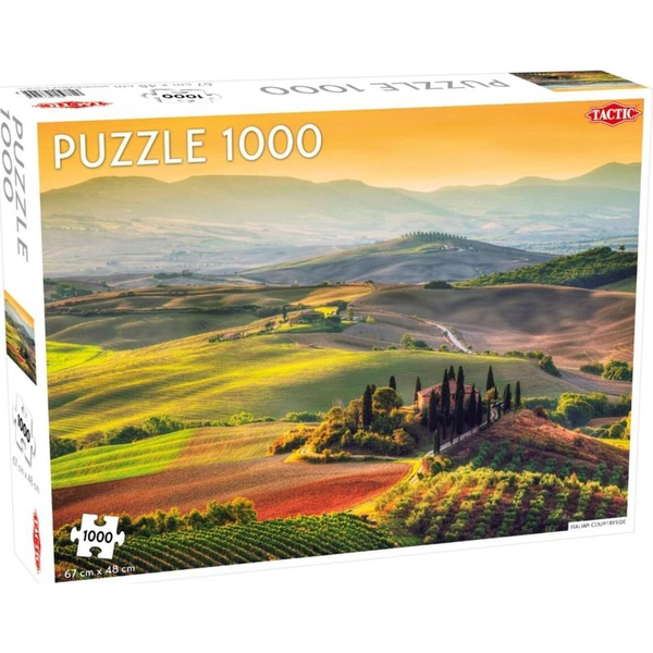 Tactic 56624 puzzel Legpuzzel 1000 stuk(s) Liggend