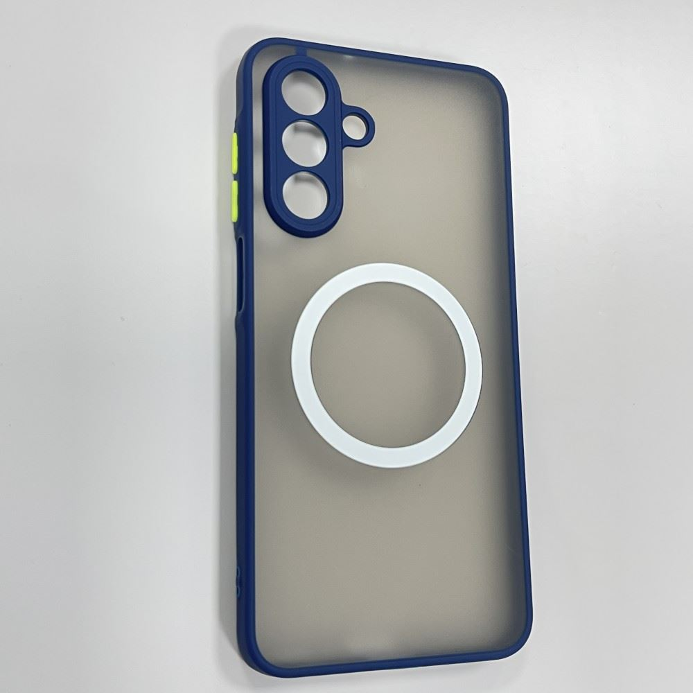 Cellect Samsung Galaxy A26 mágneses műanyag tok kék-zöld (CEL-MATTM-A26-BLG) (CEL-MATTM-A26-BLG)