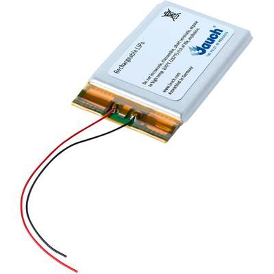 Jauch Quartz LP603443JU Speciális akku Prizmatikus Kábel LiPo 3.7 V 900 mAh (247581)