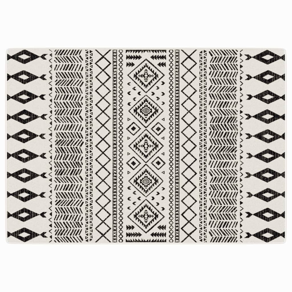 többszínű csúszásgátló rövid szálú szőnyeg 160 x 230 cm (4007218)