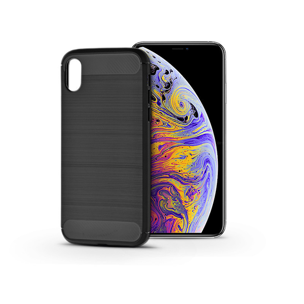 Кейс за iPhone XS Max tpu carbon black