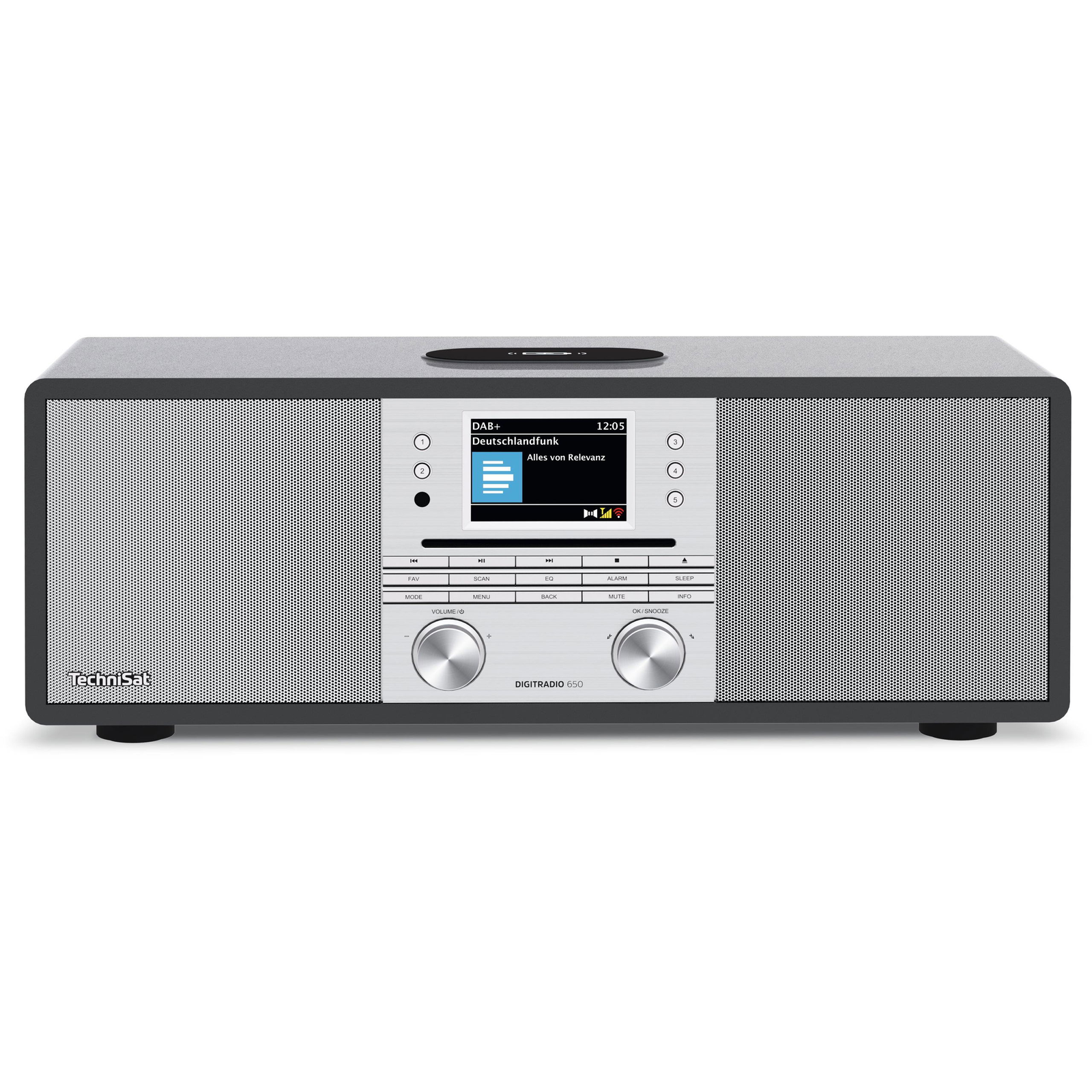 TechniSat DIGITRADIO 650, anthrazit / silver (V057f81j)