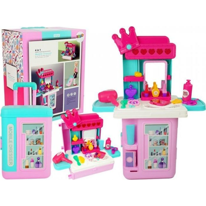 Öltözőasztal Sminkkészlettel (8521-uniw)