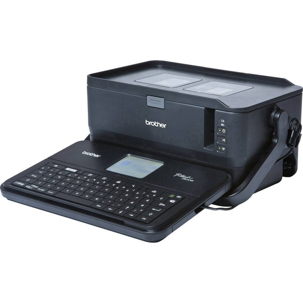 Brother PT-D800W принтер за етикети Термичен трансфер 360 x 360 DPI 60 мм/сек Жична и безжична TZe Wi-Fi QWERTY