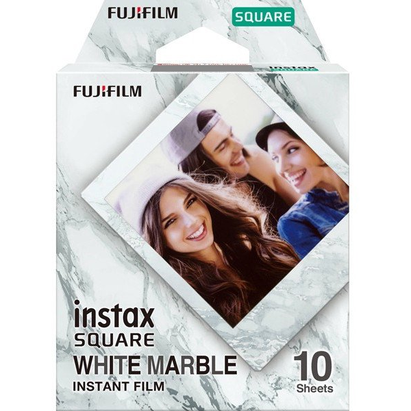 Fujifilm Instax Square Whitemarble (10pl) Instant Film