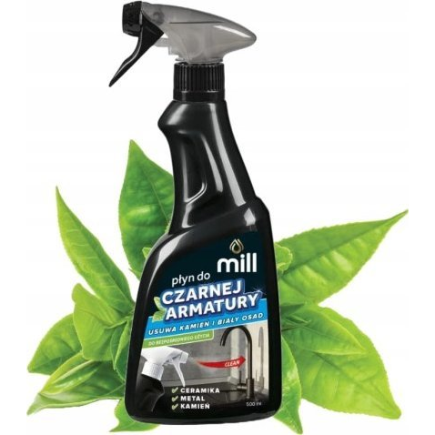 Mill Płyn do czyszczenia czarnej armatury 500 ml zielona herbata