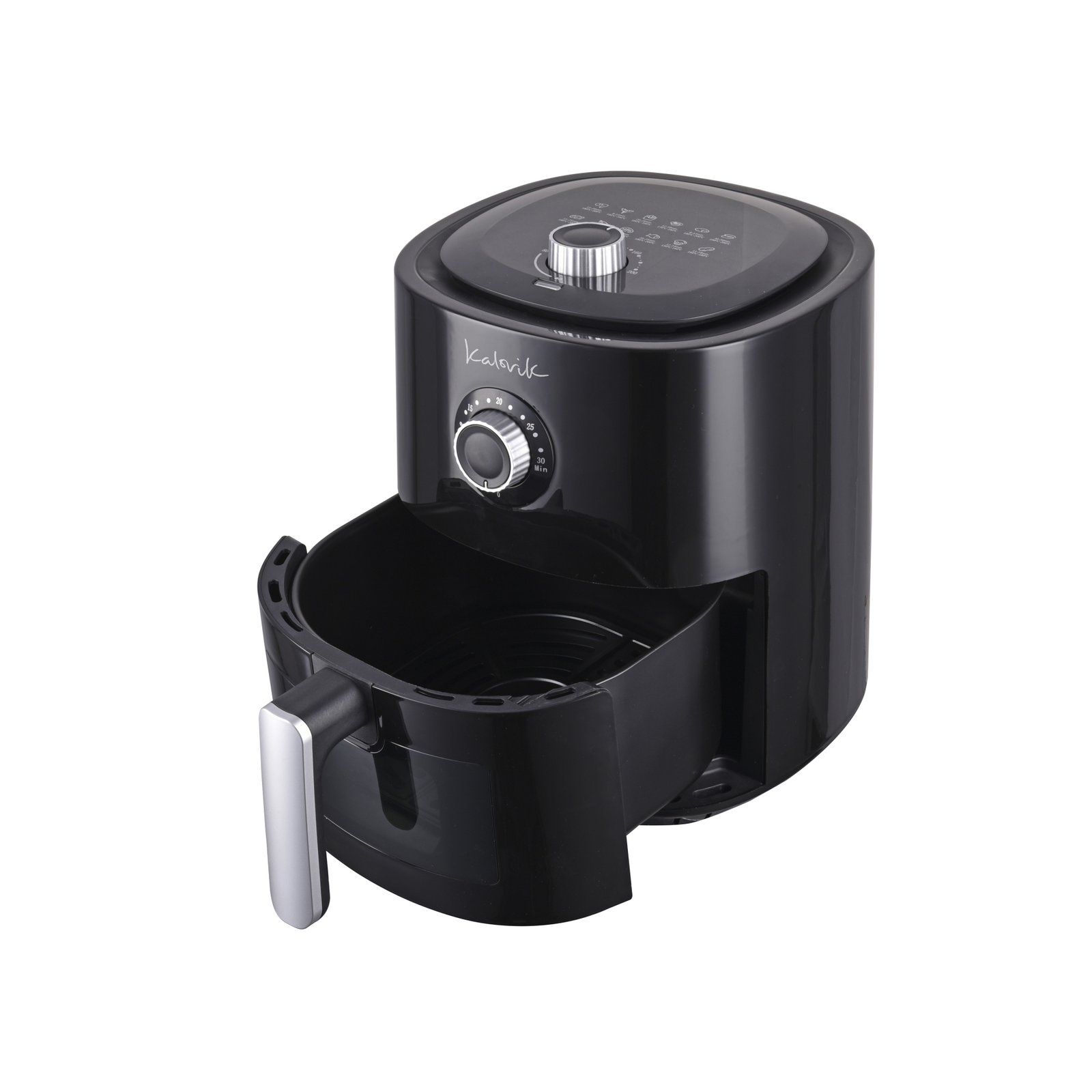 Kalorik TKG FTL 1801BK Air Fryer Forrólevegős sütő 4L 1300 Watt - Fekete (FTL1801BK FEKETE)