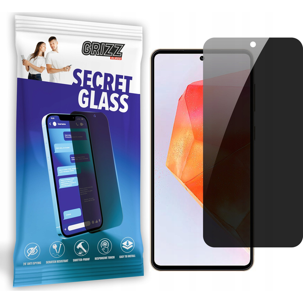  GrizzGlass Szkło prywatyzujące GrizzGlass SecretGlass do Samsung Galaxy F55