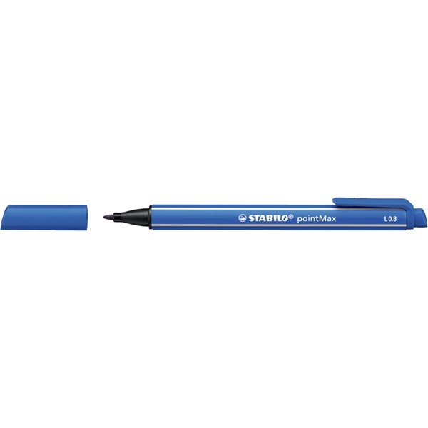 STABILO pointMax fijnschrijver Medium Blauw 1 stuk(s)