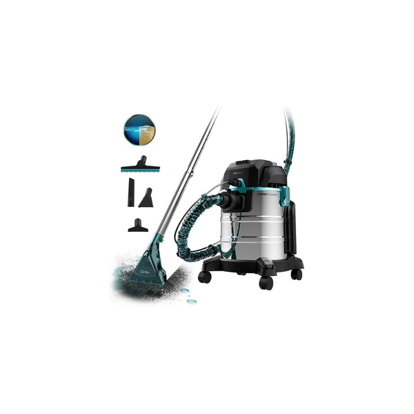 Cecotec Conga CarpetClean 20000 Pro Takarítógép - Inox / Türkiz