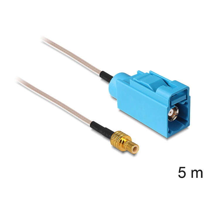 Delock SMA dugó > FAKRA Z jack, RG-316, 5m (88671) (88671)