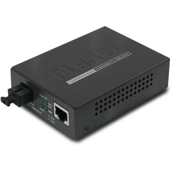 PLANET GT-806B15 hálózati média konverter 2000 Mbit/s 1550 nm Fekete