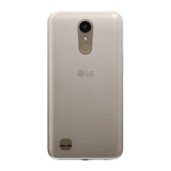Szilikon telefonvédő (matt) ÁTLÁTSZÓ [LG K10 (2017) M250n] (5996457696932)