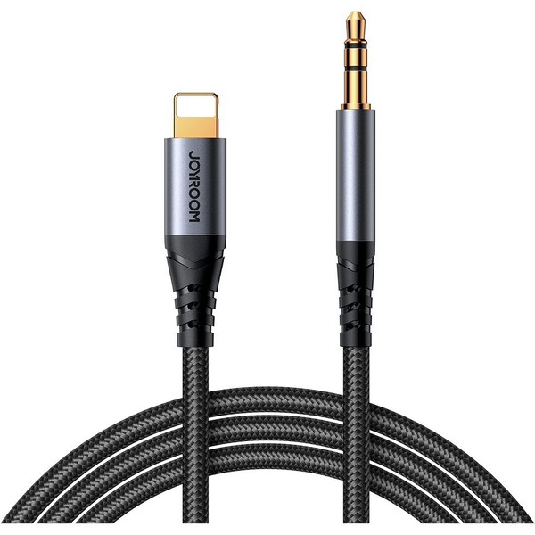 Audio Cable Lightning to 3,5mm AUX Joyroom SY-A06, 1.2m (black)