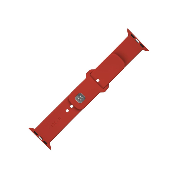 Silikonový řemínek Fixed pro Apple Watch 9/8/7 45mm, SE 2022/6 44mm 3/2/1