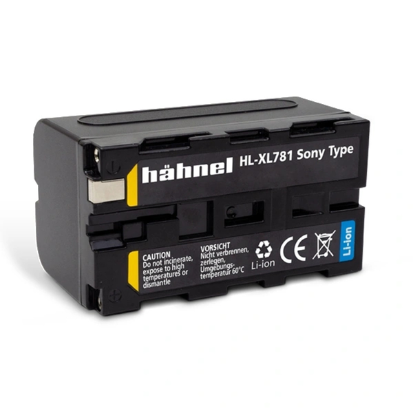 HAHNEL HL-XL781 akkumulátor Sony fényképezőgépekhez 5200mAh