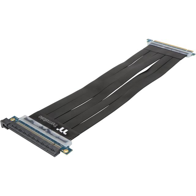 Thermaltake AC-045-CN1OTN-C1 PCIe (apa - anya) kábel 0.3m - Fekete (AC-045-CN1OTN-C1)