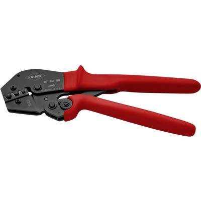 Krimpelő fogó kétkezes kezelésre is 250 mm, érvéghüvelyek, Knipex 97 52 09 (97 52 09)