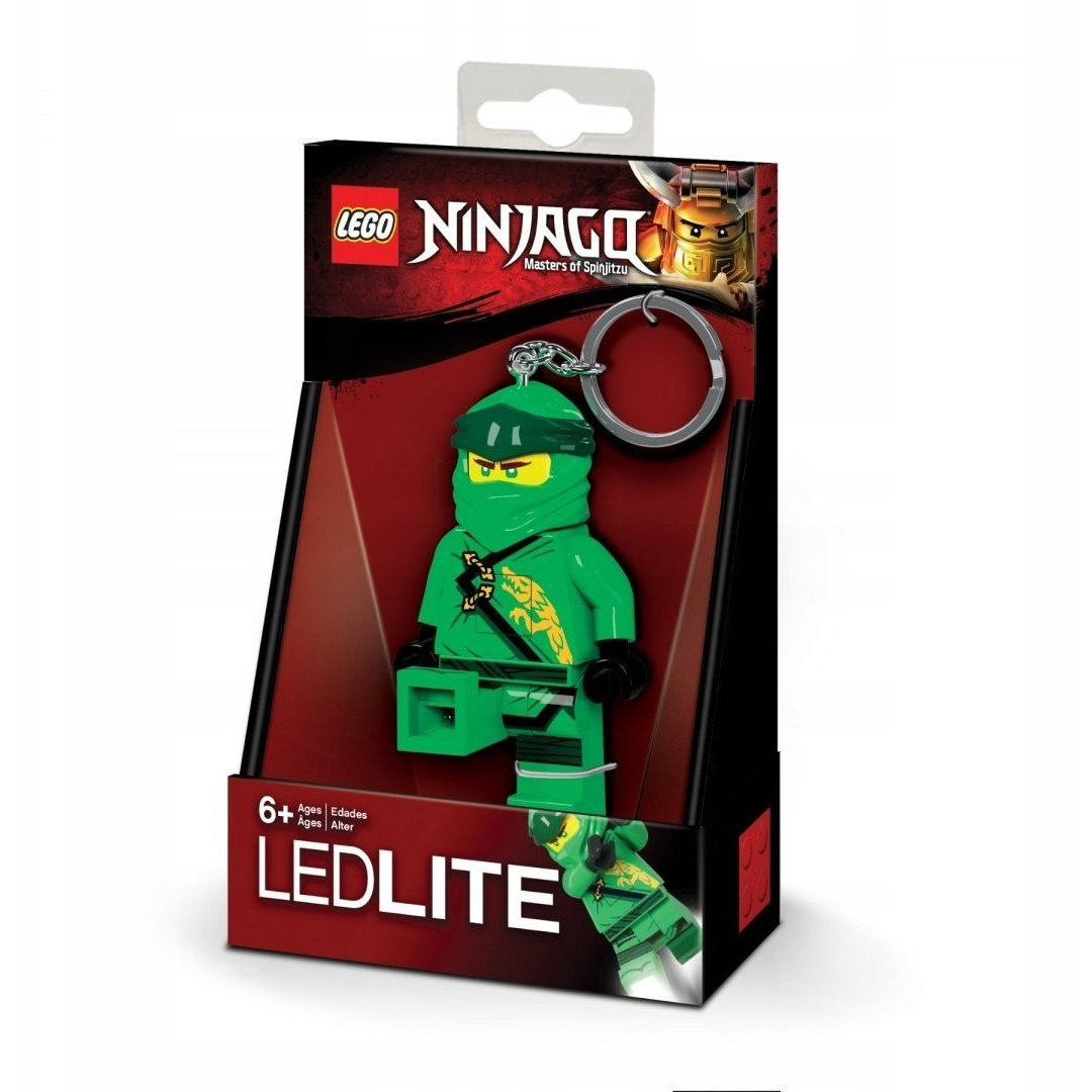 Kulcstartó, LED világítással, LEGO "Ninjago Legacy Lloyd" (LGL-KE150H)