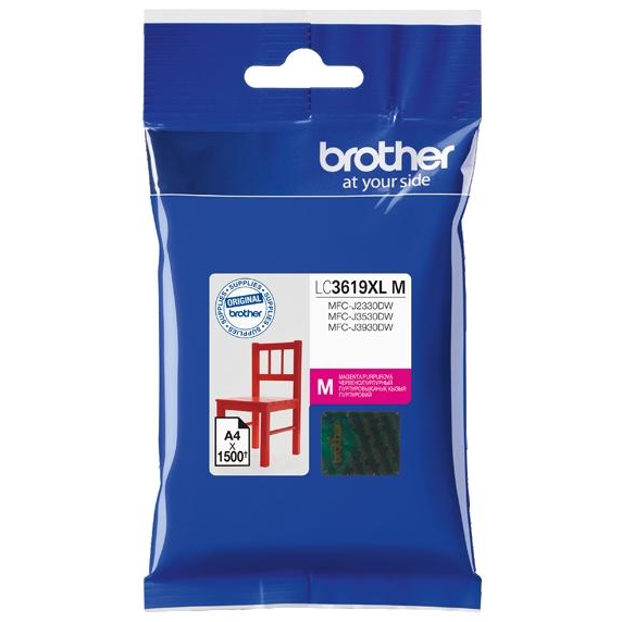 Brother LC-3619XLM blækpatron 1 stk Original Magenta