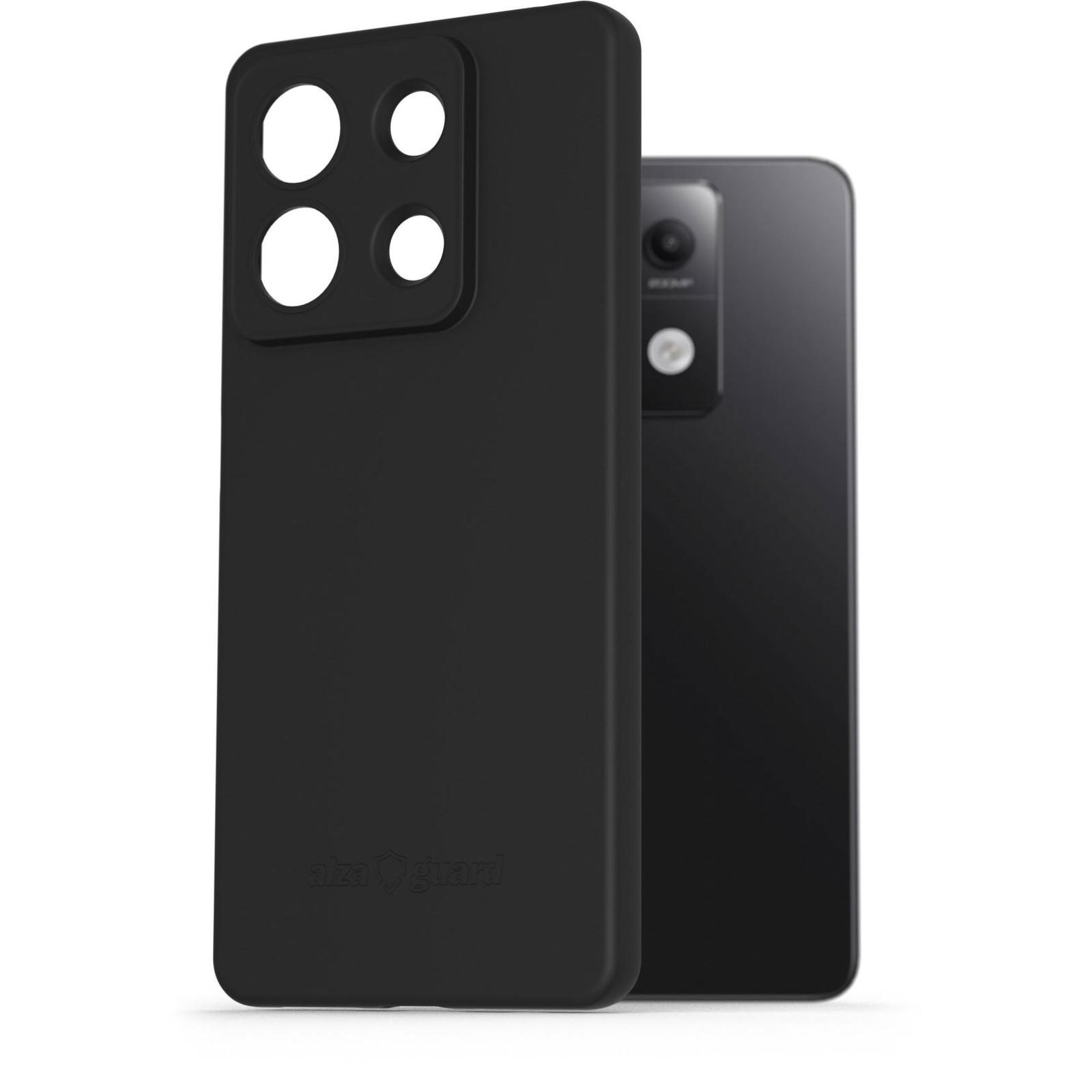 AlzaGuard Matte TPU Case Xiaomi Redmi Note 13 5G fekete tok (AGD-PCT395B)