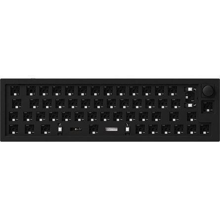 Keychron Q9 Swappable RGB Backlight Knob ISO barebone billentyűzet fekete (Q9-F1) (Q9-F1)
