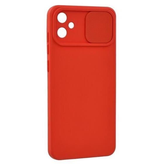 Gigapack Samsung Galaxy A05 4G (SM-A055F) kameravédős szilikon tok matt piros (GP-153318) (GP-153318)