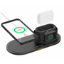 Indukční nabíječka pro iPhone Apple Watch 3v1 15W