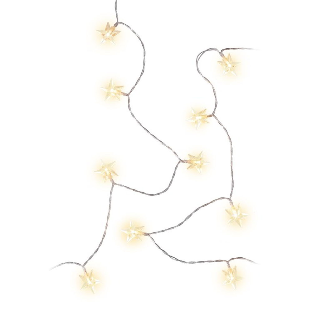 Goobay Stars Kül-/Beltéri LED fényfüzér 12,15m - Meleg fehér (60334)