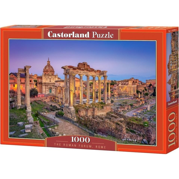 Castorland 1000 Db-Os Puzzle - The Roman Forum - Rome (C-105304)