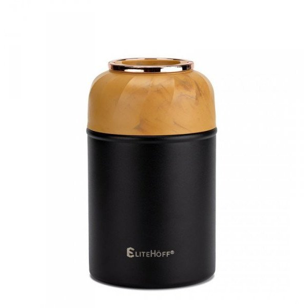 TERMOS OBIADOWY 500ml Z MISKĄ I SKŁADANĄ ŁYŻKĄ E-8249