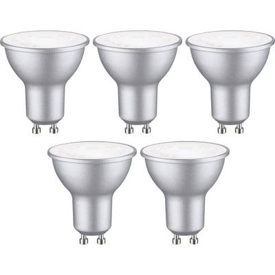 Paulmann 29236 LED EEK E (A - G) GU10 Reflektor 4.9 W Semleges fehér (Ø x Ma) 51 mm x 54 mm 5 db (29236)