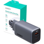 Incarcator universal Aukey PA-B6U VOLTAPEX II, 67W PD GAN, 2xUSB-C, 1xUSB-A, 69x40x34mm