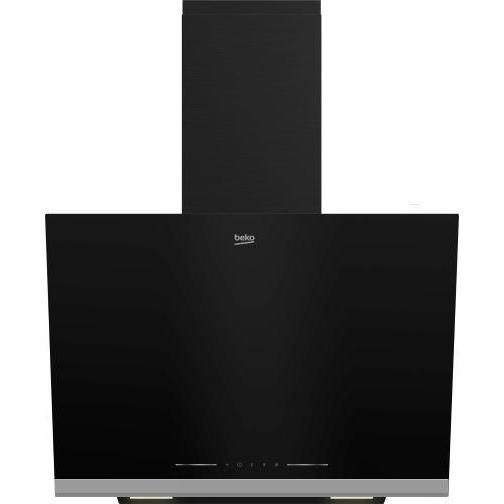Beko BHCA66741BBHF Cappa aspirante a parete Nero 445 m³/h