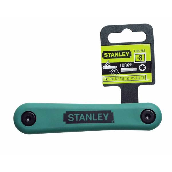 Stanley torx imbuszkulcs készlet, T9-T40 7 részes