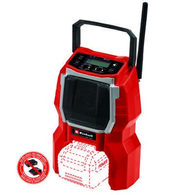 Einhell TC-RA 18 Li BT - Solo rádió - akkumulátor és töltő nélkül (3408017) (e3408017)
