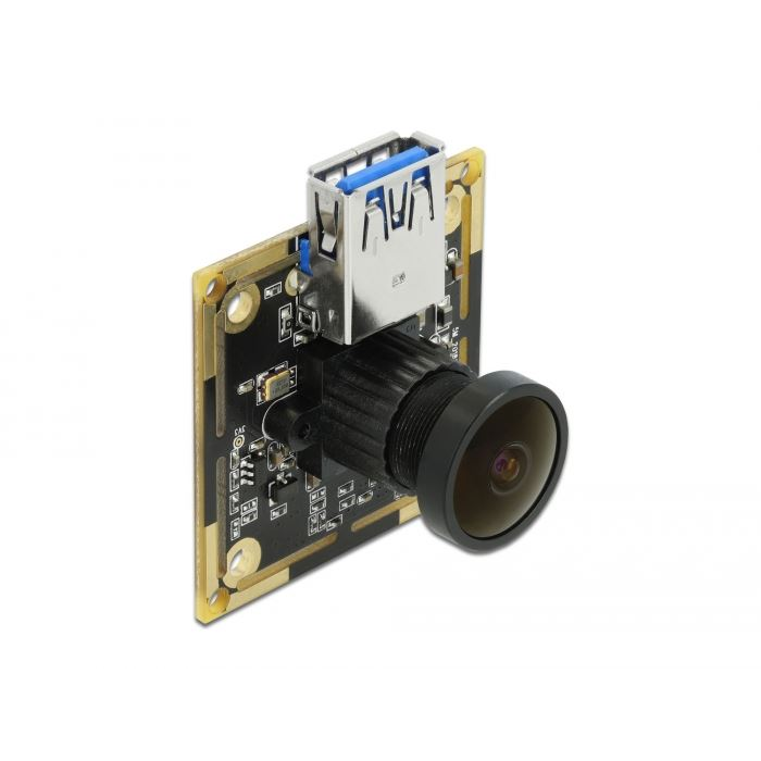 Delock USB 3.2 Gen 1 kamera modul 4,91 megapixel 120° fix fókusz (96398) (del96398)