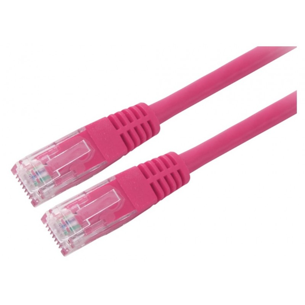EFB RJ45 Patchkabel U/UTP, Cat.5e, PVC, CCA, 3m, magenta