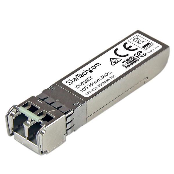 StarTech.com JD092BST modul til netværksmodtager Fiberoptisk 11100 Mbit/s SFP+ 850 nm