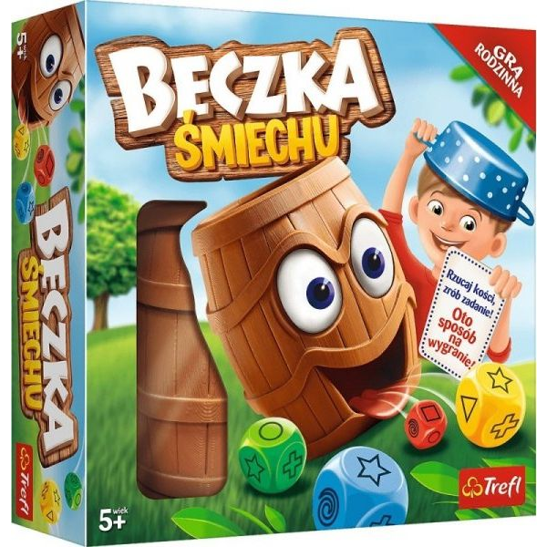 Trefl Nevetéshordó Társasjáték - Családi szórakoztató játék (01908 TR)