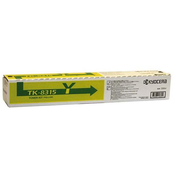 KYOCERA TK-8315Y festékkazetta 1 dB Eredeti Sárga (1T02MVANL0)