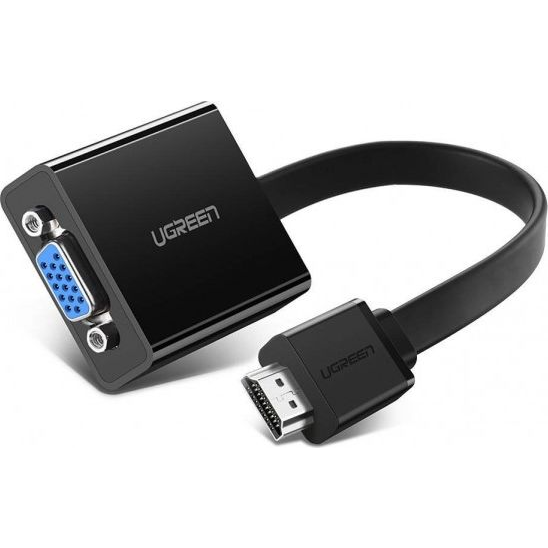 Ugreen 40248 video átalakító kábel 0,16 M HDMI Fekete